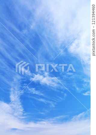 秋天天空和雲彩 秋天天空和雲彩 121394460