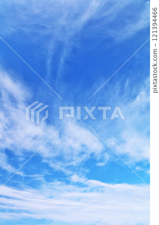 Autumn sky and clouds 121394466