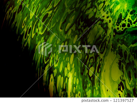 Liquid art. Modern colorful background. The illusion of a spilled colored liquid.Interior design, paintings, covers, posters and creative ideas Liquid art. Modern colorful background. The illusion of a spilled colored liquid.Interior design, paintings, covers, posters and creative ideas 121397527