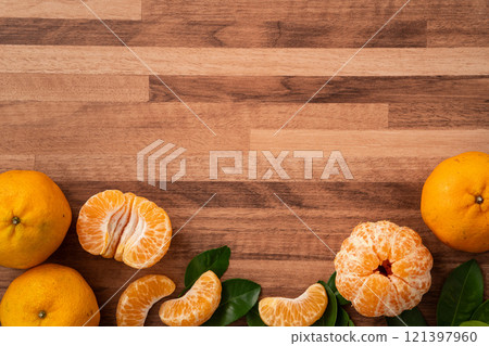 橘子 農業 木板 蜜柑 Tangerine wooden background 蜜柑 みかん 橘子 農業 木板 蜜柑 Tangerine wooden background 蜜柑 みかん 121397960