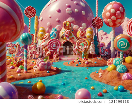 clown cake pops in the background of different clown cake pops in the background of different 121399118