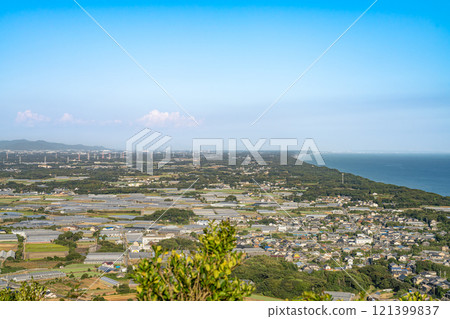從赤羽展望台看到的田原市風景（愛知縣） 121399837