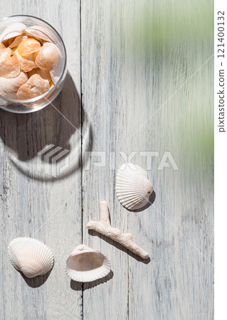 貝殼桌照片 121400132