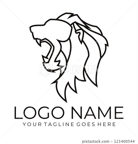 Lion Logo Template vector icon Lion Logo Template vector icon 121400544