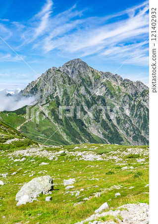從劍澤眺望劍岳與八峰 北阿爾卑斯山 攀登劍岳 從劍澤眺望劍岳與八峰 北阿爾卑斯山 攀登劍岳 121402932