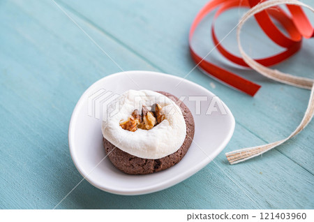 核桃棉花糖餅乾 121403960