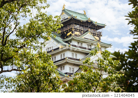 Historic Osaka Castle in Japan Historic Osaka Castle in Japan 121404045