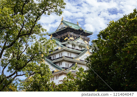Historic Osaka Castle in Japan 121404047