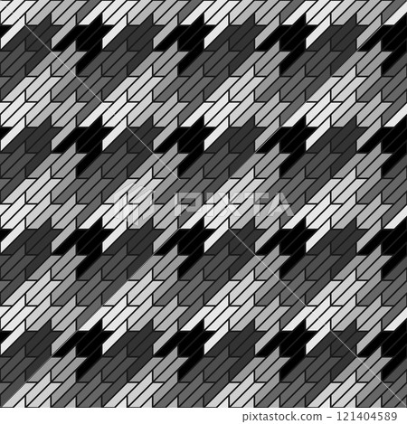 lack white seamless a large checked pattern with notched corners suggestive of a canine tooth. lack white seamless a large checked pattern with notched corners suggestive of a canine tooth. 121404589