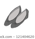 Trendy ballet shoes 121404620