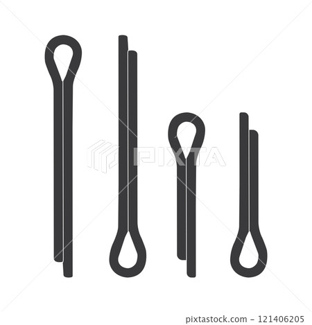 split cotter pin icon design split cotter pin icon design 121406205