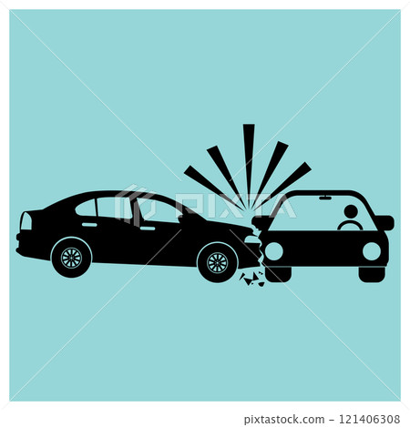 accident car icon design accident car icon design 121406308