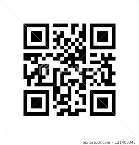 QR Code icon design. QR Code icon design. 121406345