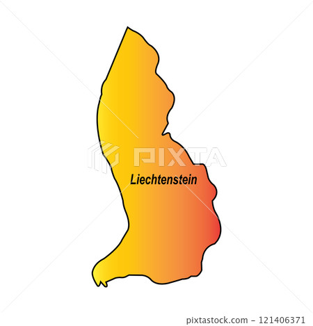 map of liechtenstein design map of liechtenstein design 121406371