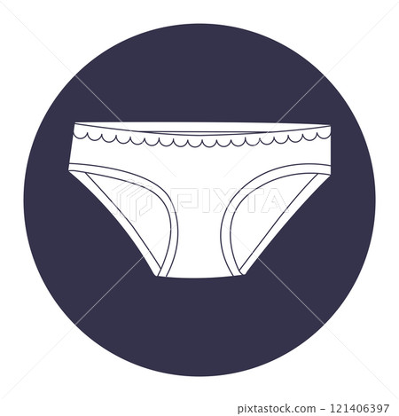 Pantie icon design Pantie icon design 121406397