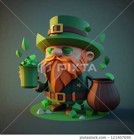 St. Patrick's Day. Irish holiday, culture and tradition. Concept Celebrating St Patricks Day 121407690