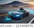 Full Self Driving tech will be fully autonomous some cities, already have fully driverless cars commercial deployment, focus on the growing interest and regulatory challenges surrounding self-driving 121408676