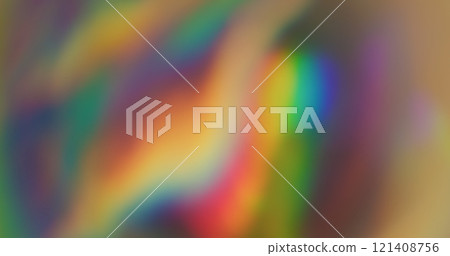 Prismatic background. Blurred bright colors. Defocused leak green yellow rays rainbow flickers gradient beam lens flare on abstract art light. Prismatic background. Blurred bright colors. Defocused leak green yellow rays rainbow flickers gradient beam lens flare on abstract art light. 121408756