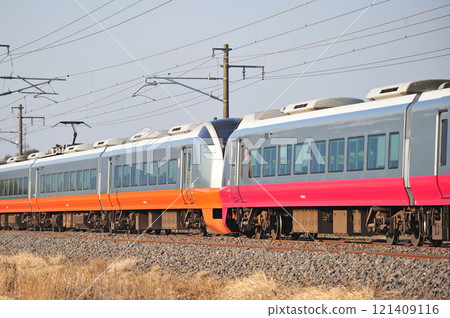 Joban Line Iwama-Hatori JR East E653 series K305+K351 train (Katsuta) Fresh Hitachi 121409116