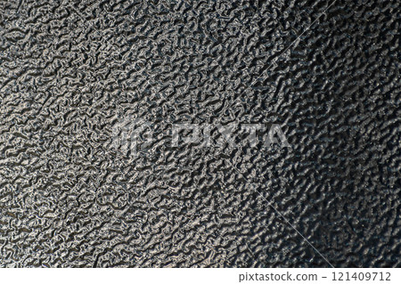 Unrealistic surface of textured glass on a window at dawn. The concept of how ordinary things can become extraordinary if you look at them closer or from a different angle. Wallpaper, pattern Unrealistic surface of textured glass on a window at dawn. The concept of how ordinary things can become extraordinary if you look at them closer or from a different angle. Wallpaper, pattern 121409712
