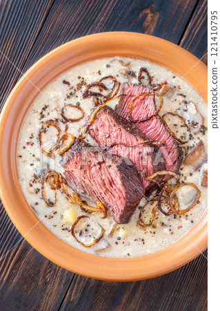 Peppercorn Steak Soup Peppercorn Steak Soup 121410795