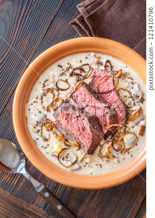 Peppercorn Steak Soup Peppercorn Steak Soup 121410796