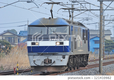 東北幹線栗橋東鷲宮 JR Freight EF210-162（新鶴見） 121410982
