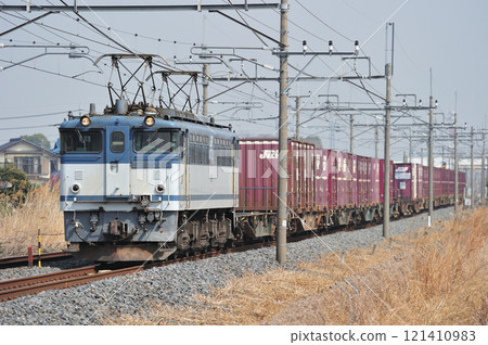 Tohoku Main Line, Kurihashi-Higashiwashimiya, JR Freight, EF65-2037 (Shin-Tsurumi) Tohoku Main Line, Kurihashi-Higashiwashimiya, JR Freight, EF65-2037 (Shin-Tsurumi) 121410983