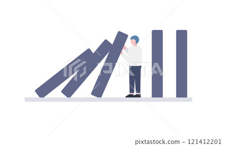 The person who stops the dominoes from falling 121412201