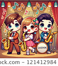 Saxophone ensemble 121412984