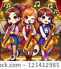 Saxophone ensemble 121412985