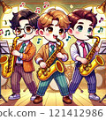 Saxophone ensemble 121412986