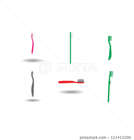 tooth brush logo vektor 121413200