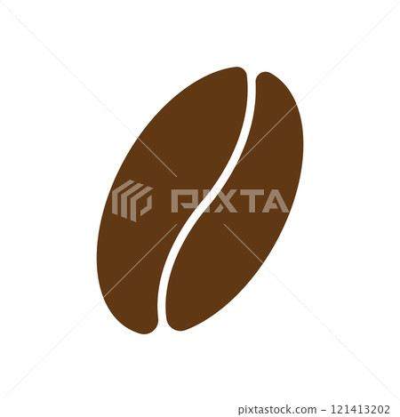 coffee bean logo vektor 121413202