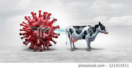 Cow Flu Virus 121413411