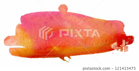 A vibrant blend of pink and orange hues creates an abstract watercolor composition that invites imagination and inspires creativity in any artistic endeavor A vibrant blend of pink and orange hues creates an abstract watercolor composition that invites imagination and inspires creativity in any artistic endeavor 121413473