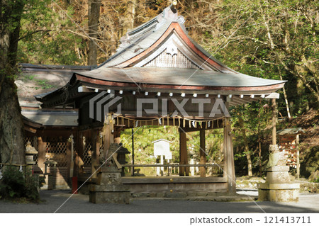 京都貴船神社奧宮參拜殿 京都貴船神社奧宮參拜殿 121413711