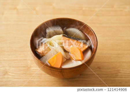 配料豐富的三平湯 配料豐富的三平湯 121414906