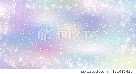 Snow Christmas winter light background 121415423