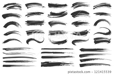 動態黑色日本畫筆背景 動態黑色日本畫筆背景 121415539