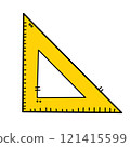 triangular ruler 121415599
