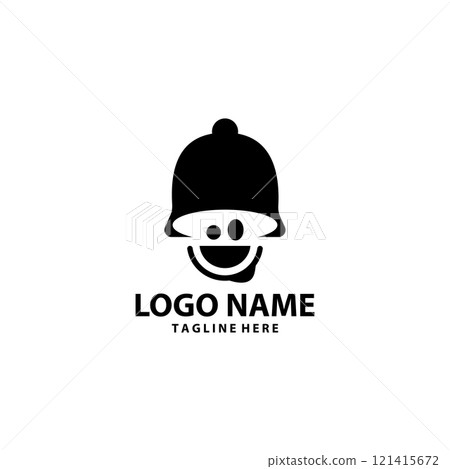 funny bell logo design vector 121415672