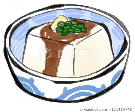 冷yakko的水墨畫風格向量圖 121415748