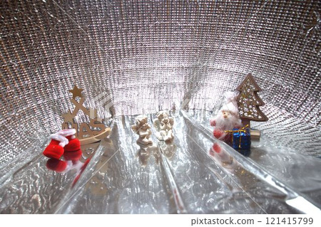 聖誕裝飾，可愛的聖誕老人 121415799