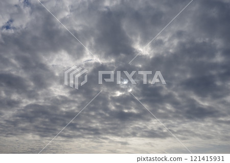多雲的天空, 多雲的天空, 多雲的天空, 灰色的天空 121415931