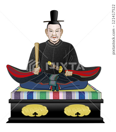 Illustration of Imagawa Ujichika's beard 121417522