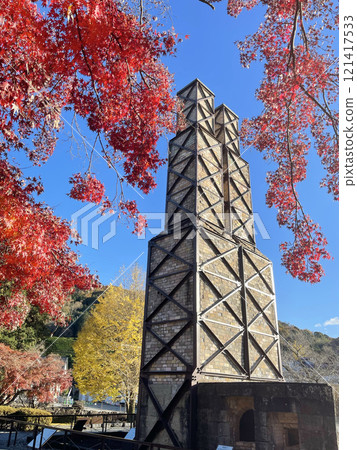 Nirayama Reverberatory Furnace, Izunokuni City, Shizuoka Prefecture, Autumn, Fall Foliage 121417533
