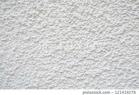 Smooth white cream textured wall closeup texture background 121419278