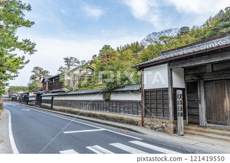 Matsue City, Shimane Prefecture - Scenery of the samurai residence and Shiomi Nawate, designated cultural property of Matsue City 121419550