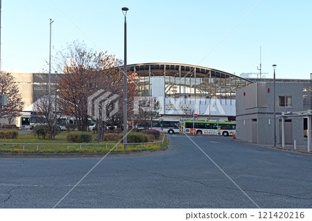 Chuo Line Musashi-Koganei Station South Exit Rotary 121420216